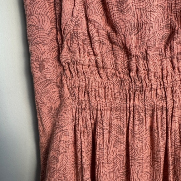 O'Neill Women's 100% Viscose Crinkle With Print Woven Mini Dress Peachy-Rose M - Picture 2 of 16